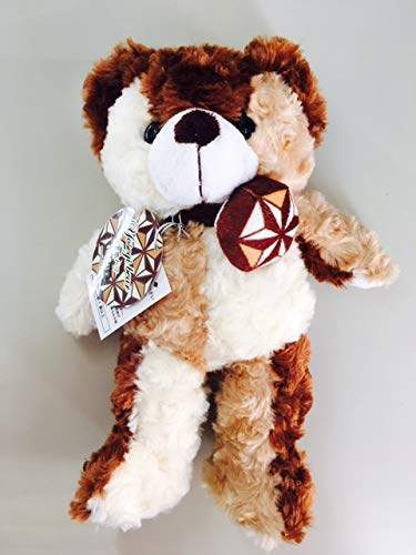 Amazon.co.jp: ご当地ベア 箱根寄木ベア2 ぬいぐるみS 箱根限定ベア 藤